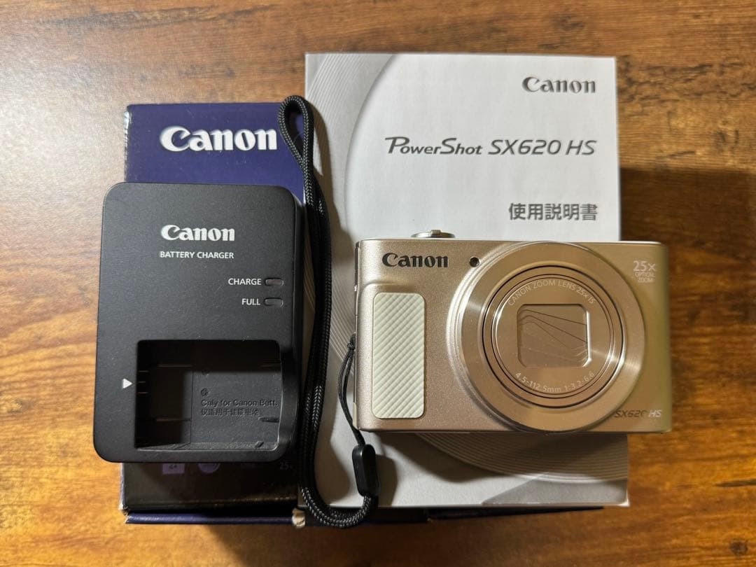 箱・説明書付Canon PowerShot SX620 HS ゴールド 訳あり Canon Powershot Sx620 HS Made In Japan | eBay
