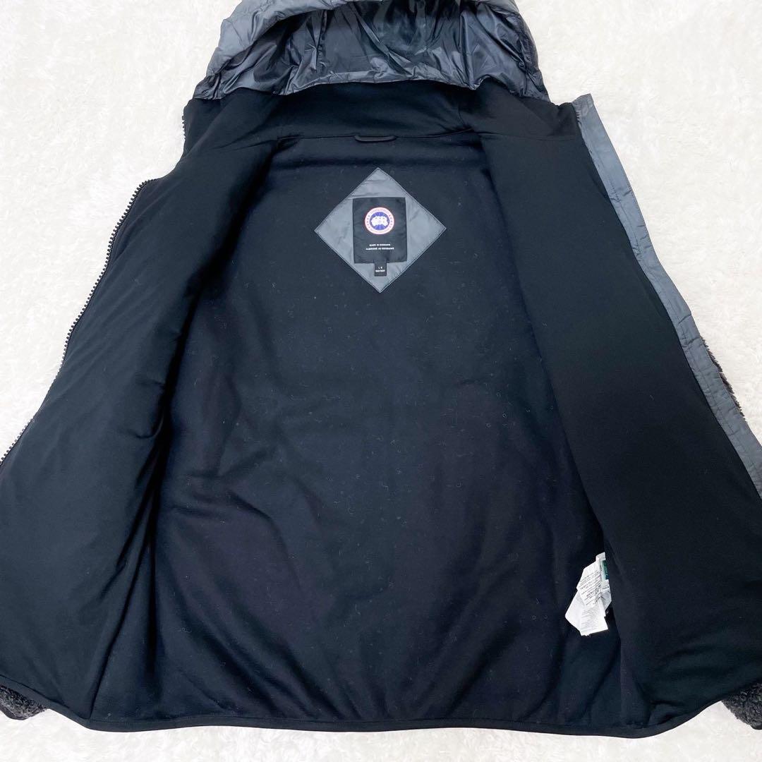 極美品 カナダグース ハイブリッジ ボアフリース切り替え ダウン