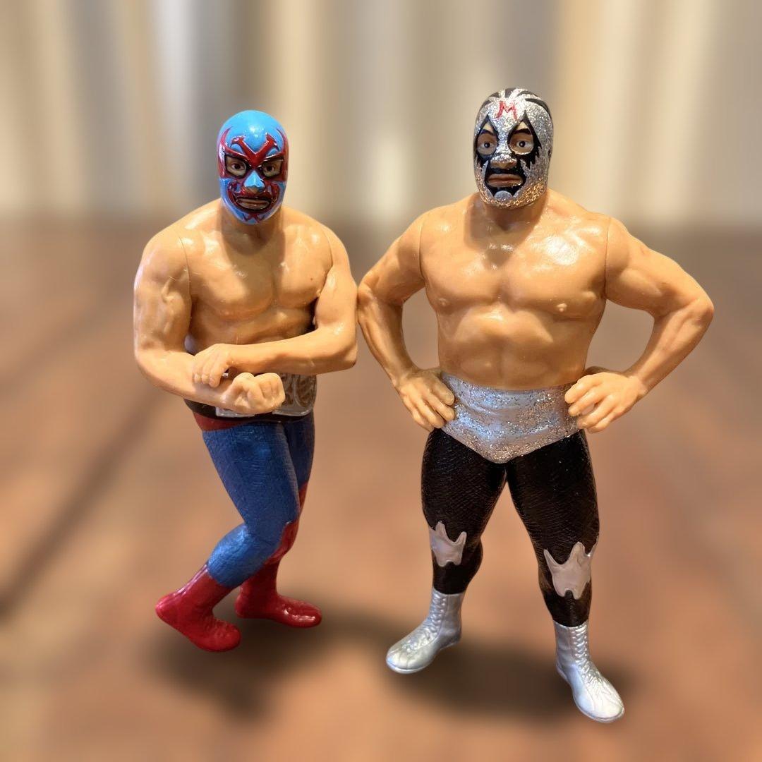 ミルマスカラス・ドスカラス プロレスフィギュア - メルカリ