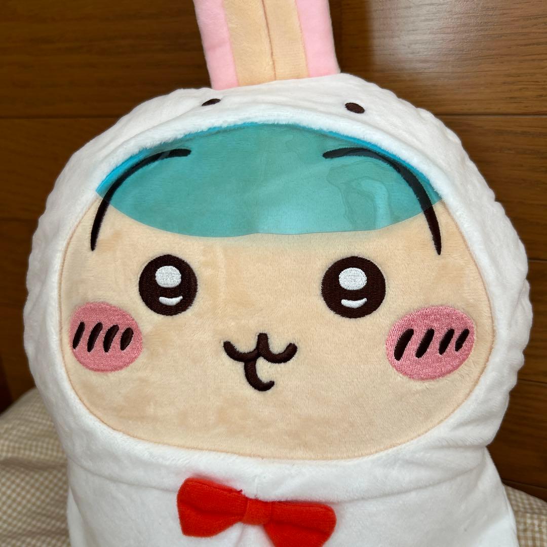 新品未使用】ちいかわ 雨の日BIGぬいぐるみ うさぎ ハチワレ - メルカリ