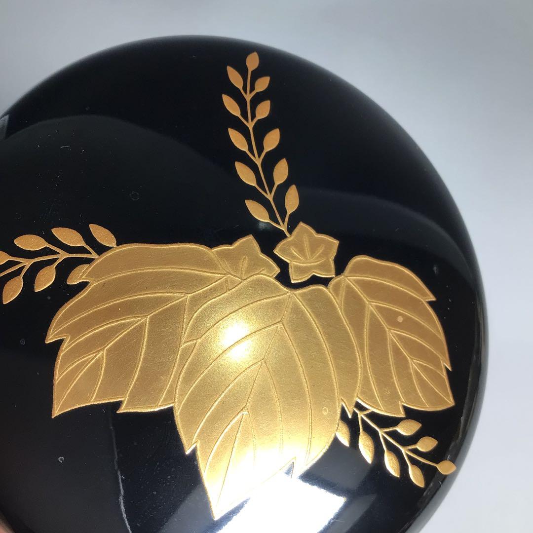 N576 棗 『関口輔聖作』『久田宗也 尋牛斎 極箱』『桐蒔絵』『大棗