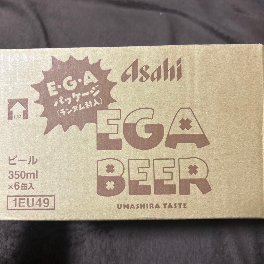 o*2様 Asahi EGA BEER 350ml 6缶入（ランダム缶） 江頭 - メルカリ
