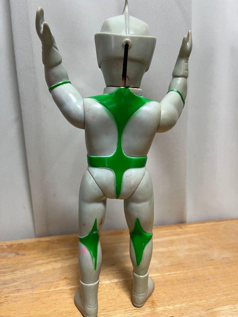 ミラーマン マスク着脱 ソフビ 当時物 レトロ ブルマァク 円谷プロ