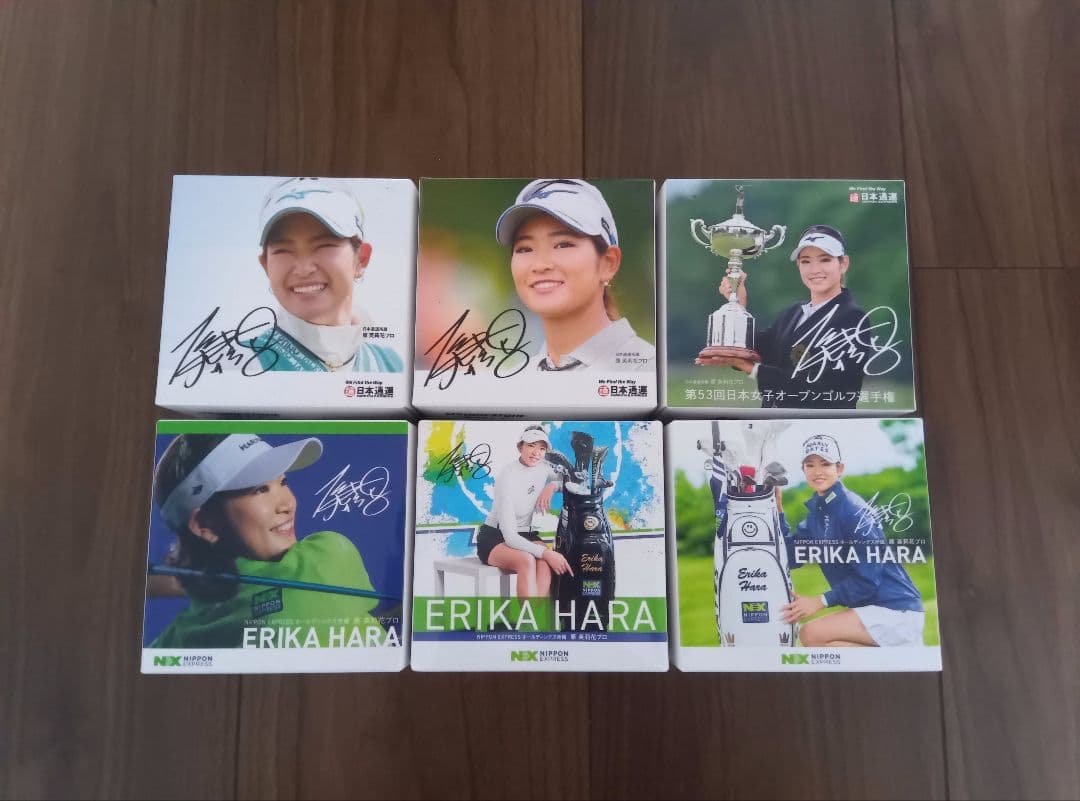 [新品]原英莉花 ゴルフボール＆ゴルフマーカー 原英莉花は英語のフレーズ、天本ハルカは「勝ちダルマ」!? 女子プロの