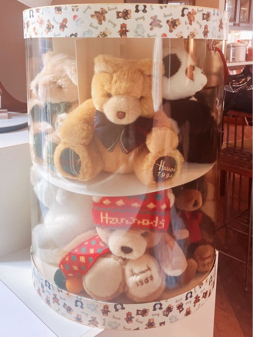 ハロッズ　テディベア　セット　限定　クリスマス　10周年 ハロッズ☆クリスマスベア ハロッズ☆クリスマスベア 2018年☆オリバー