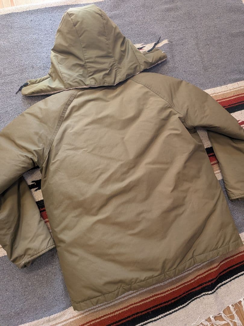 稀少ショート丈）LLBean 60s 筆記体 エルエルビーン オリーブグリーン