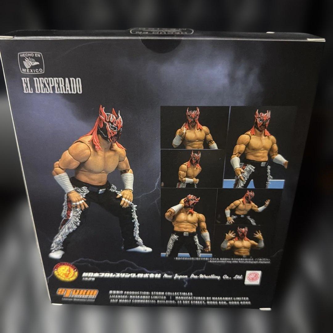 エル・デスペラード フィギュア 赤コスチューム 新日本プロレス - メルカリ
