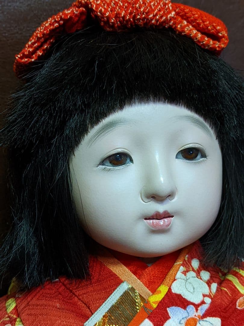 樫村瑞観 自由人形 麗しのお嬢様 鳴きます！ 検)市松人形