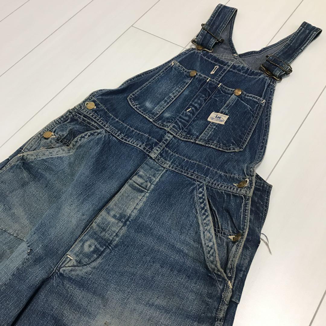 ☆スペシャルビンテージ☆ 40's LEE ハウスマークデニムオーバーオール