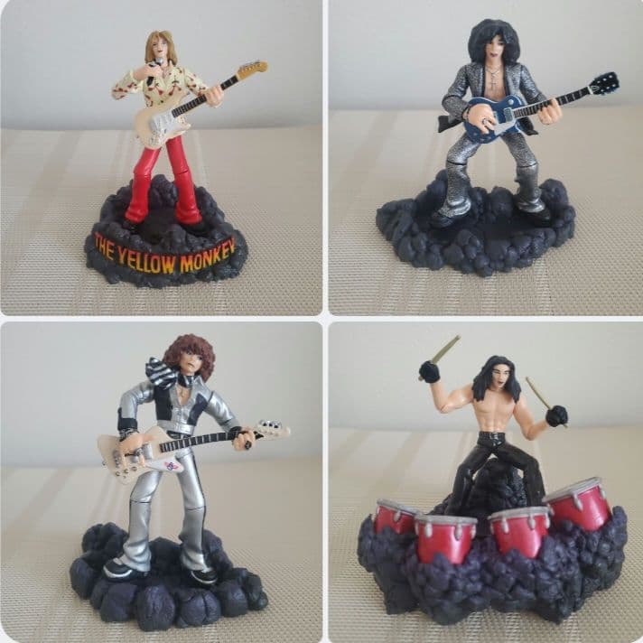 ケース付】ザ・イエロー・モンキー フィギュア 1999年ver - メルカリ