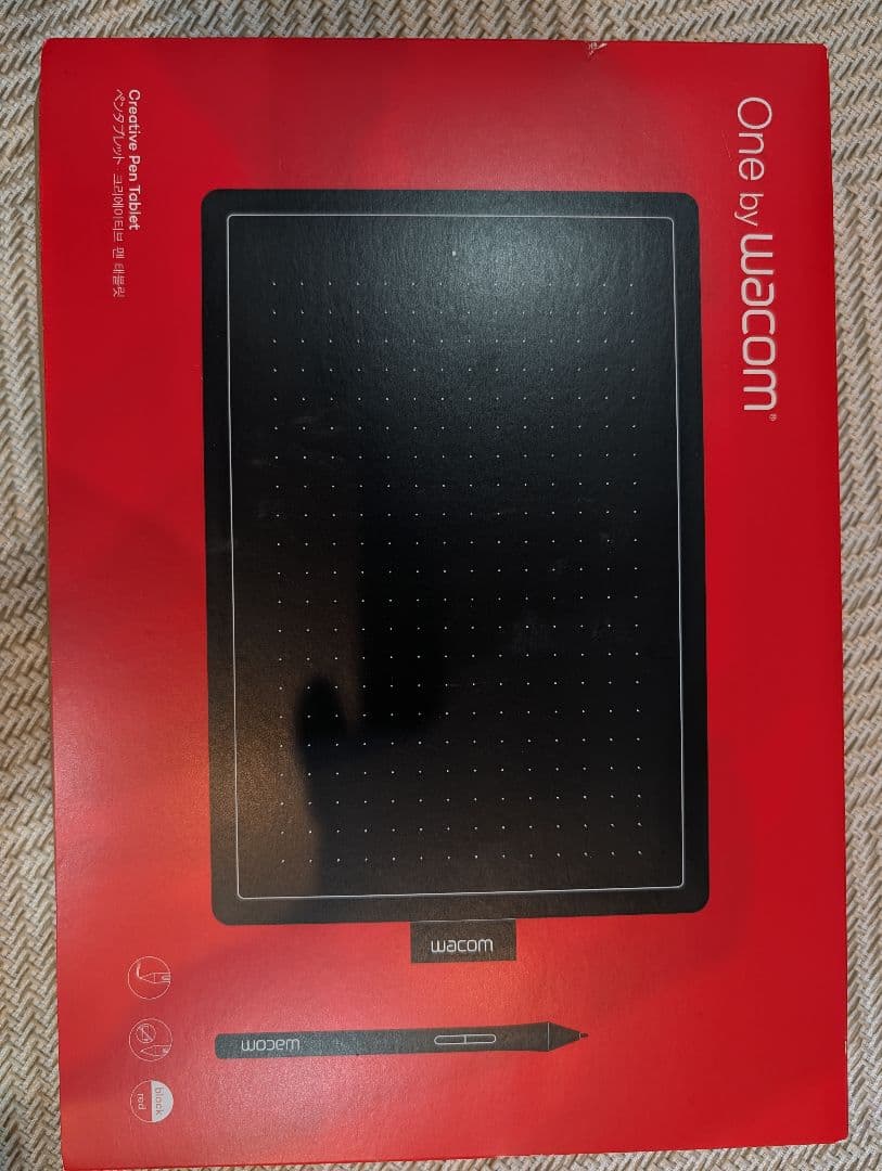 One by Wacom ペンタブレット 本体（板タブ） 板タブ One by Wacom 使ってみた - YouTube