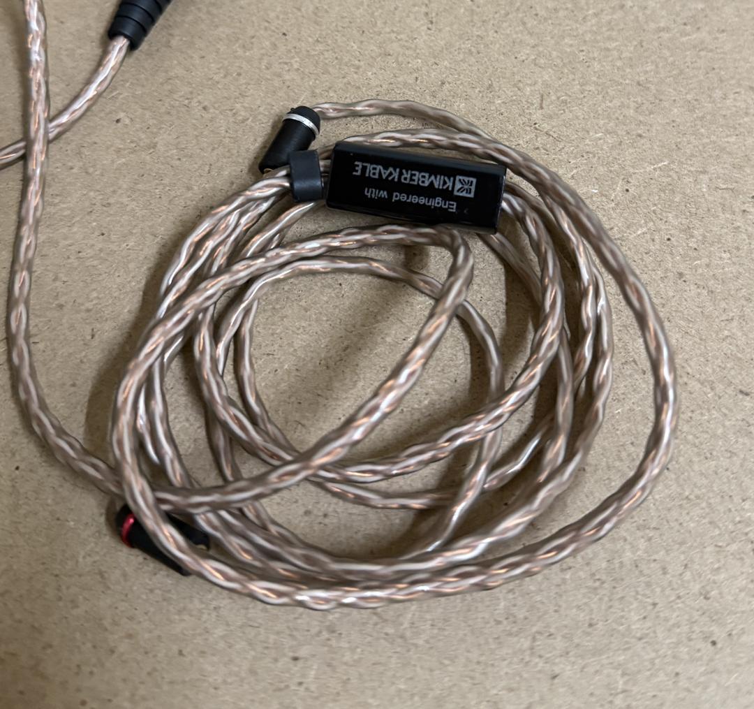 SONY MUC-M12SB1 MMCX 4.4mm キンバー イヤホンケーブル