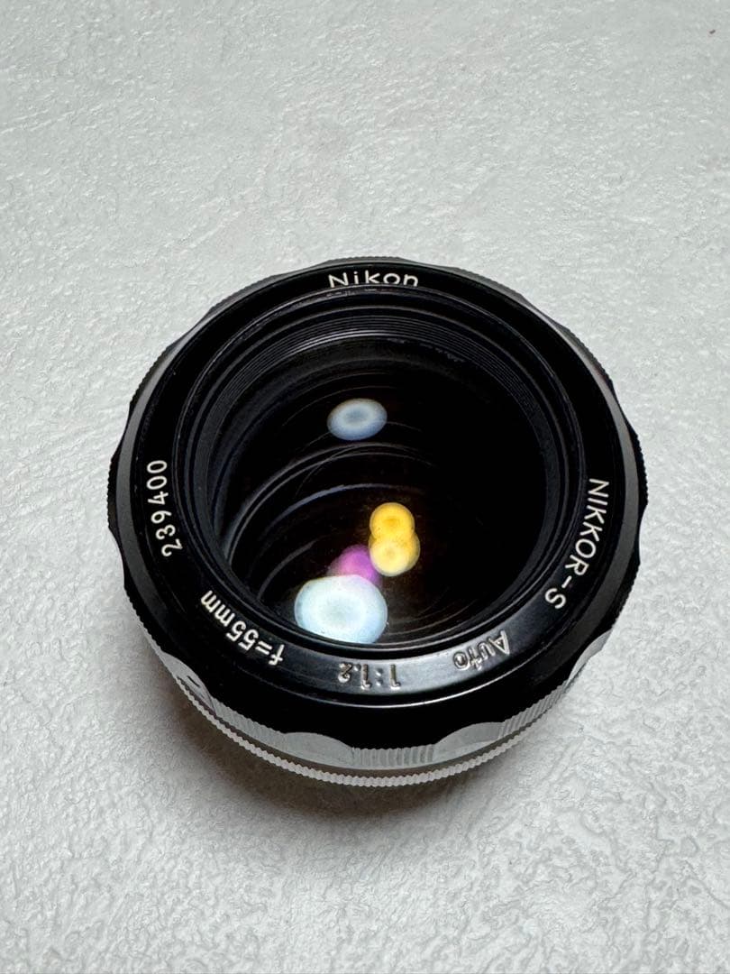 非Ai NIKKOR-S Auto 55mm f/1.2レンズ Nikon 非Ai Nikkor-S.C Auto 55mm F/1.2 単焦点レンズ – 山田写真機店