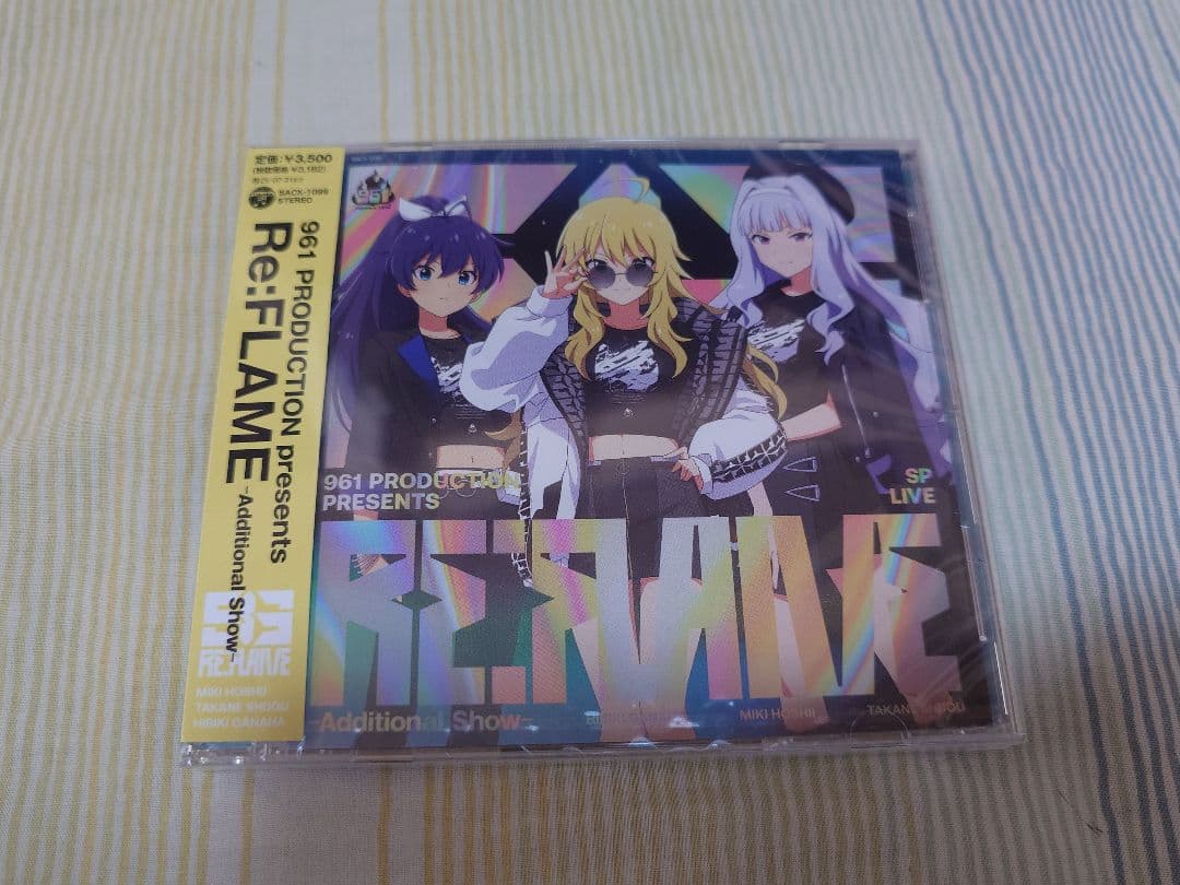 961プロ Re:FLAME Additional Show 会場オリジナルCD - メルカリ