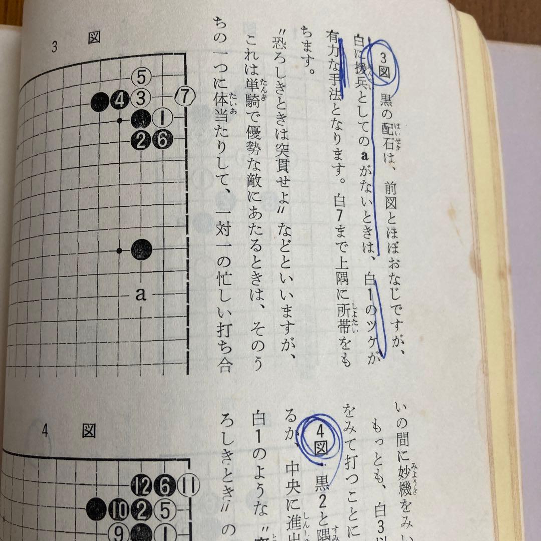 レア本　初心者のための囲碁必修　強くなる打ち込み戦法　八段　篠原正美　梧桐書院