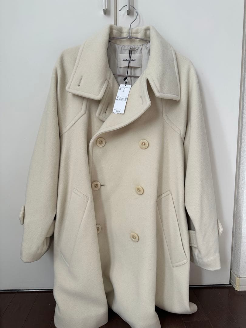 新品未使用】COCODEAL スタンドカラーミドル丈トレンチコート - メルカリ