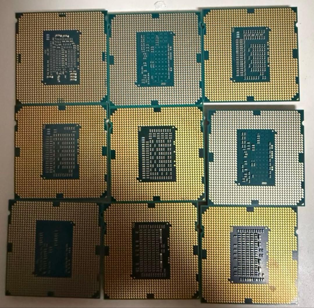 Intel CPU セット 9個 i7 i5 i3 まとめ売り インテル