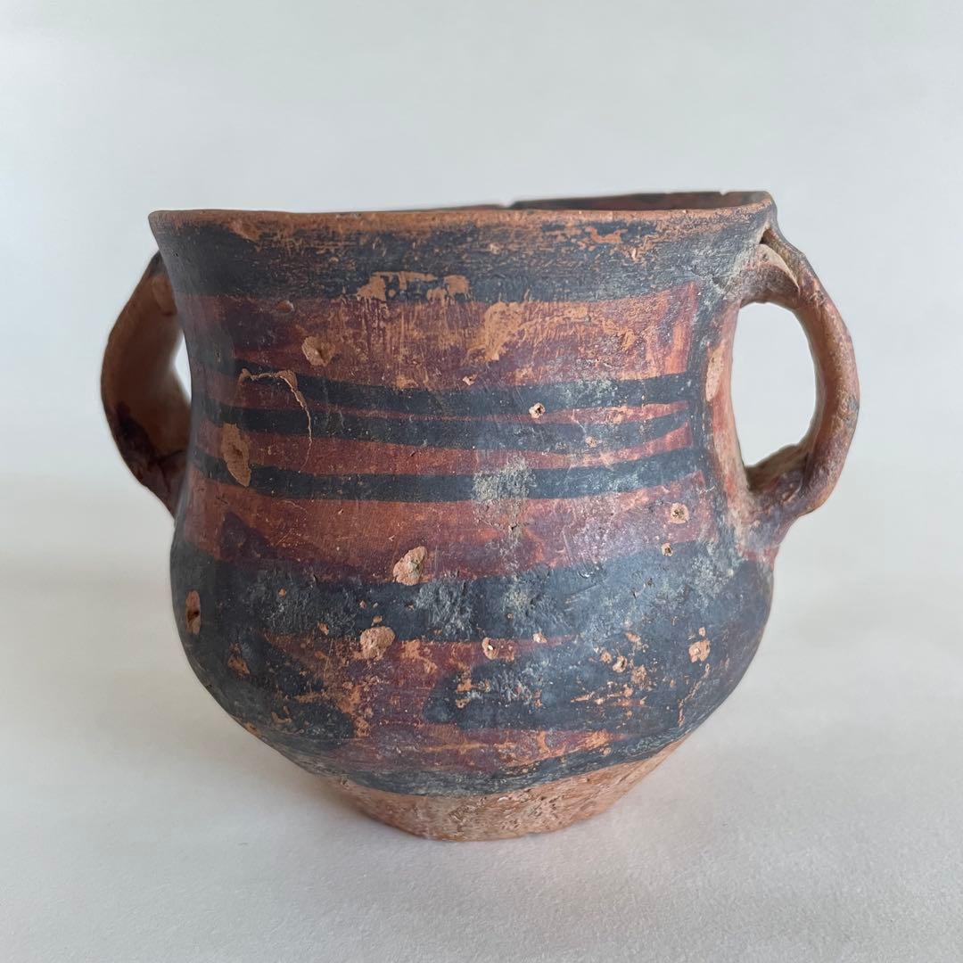 アンダーソン彩文土器 中国 紀元前 双耳 - メルカリ