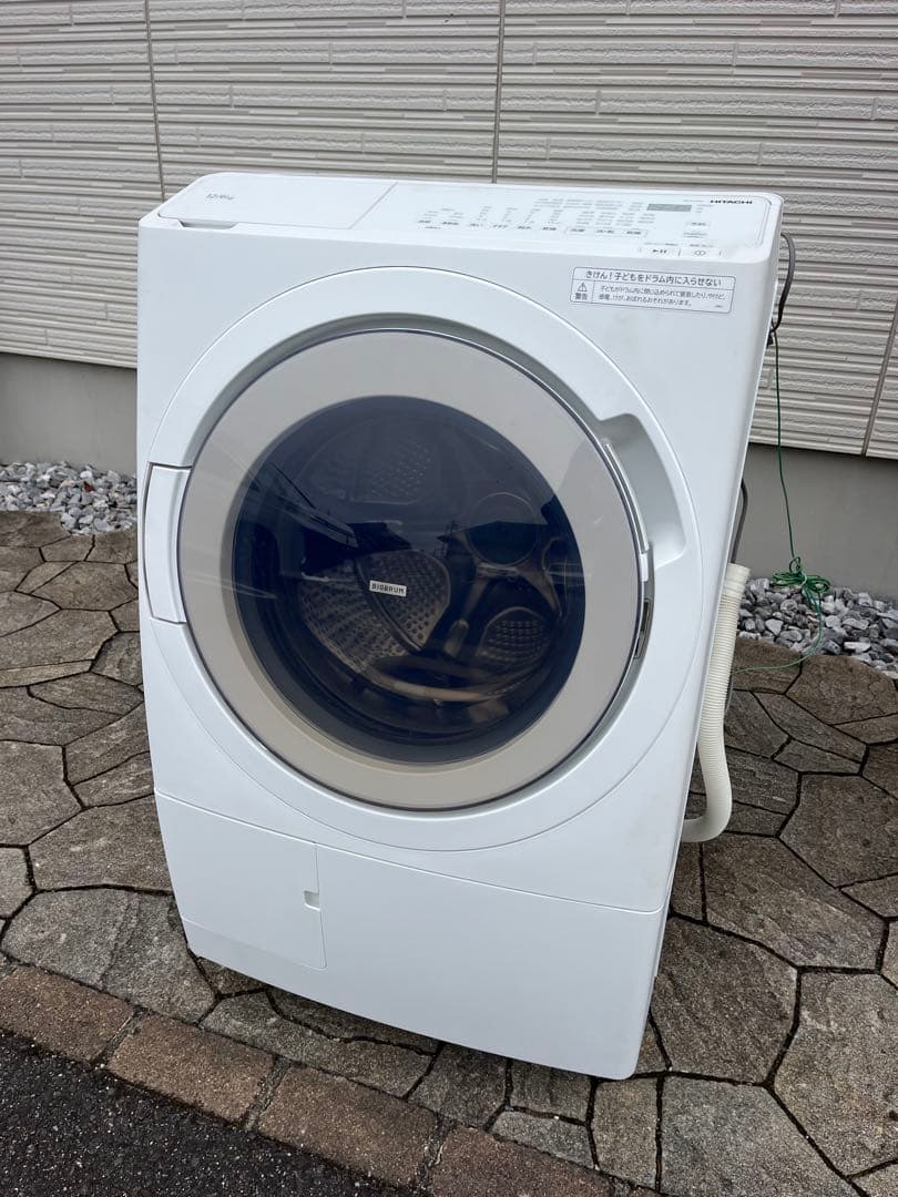 日立 ドラム式洗濯乾燥機 BD-SV120KL 12kg/6kg 2025年製 日立（HITACHI） ビッグドラム 洗濯・脱水容量：12kg BD-SW120ML-W