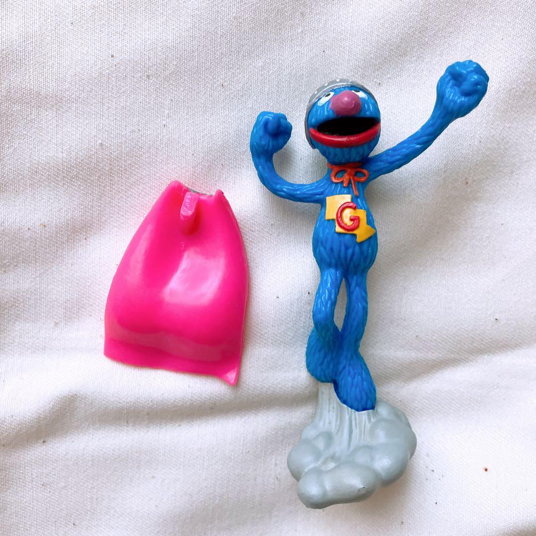 レア☆セサミストリート ヴィンテージ フィギュア9体セット レトロ