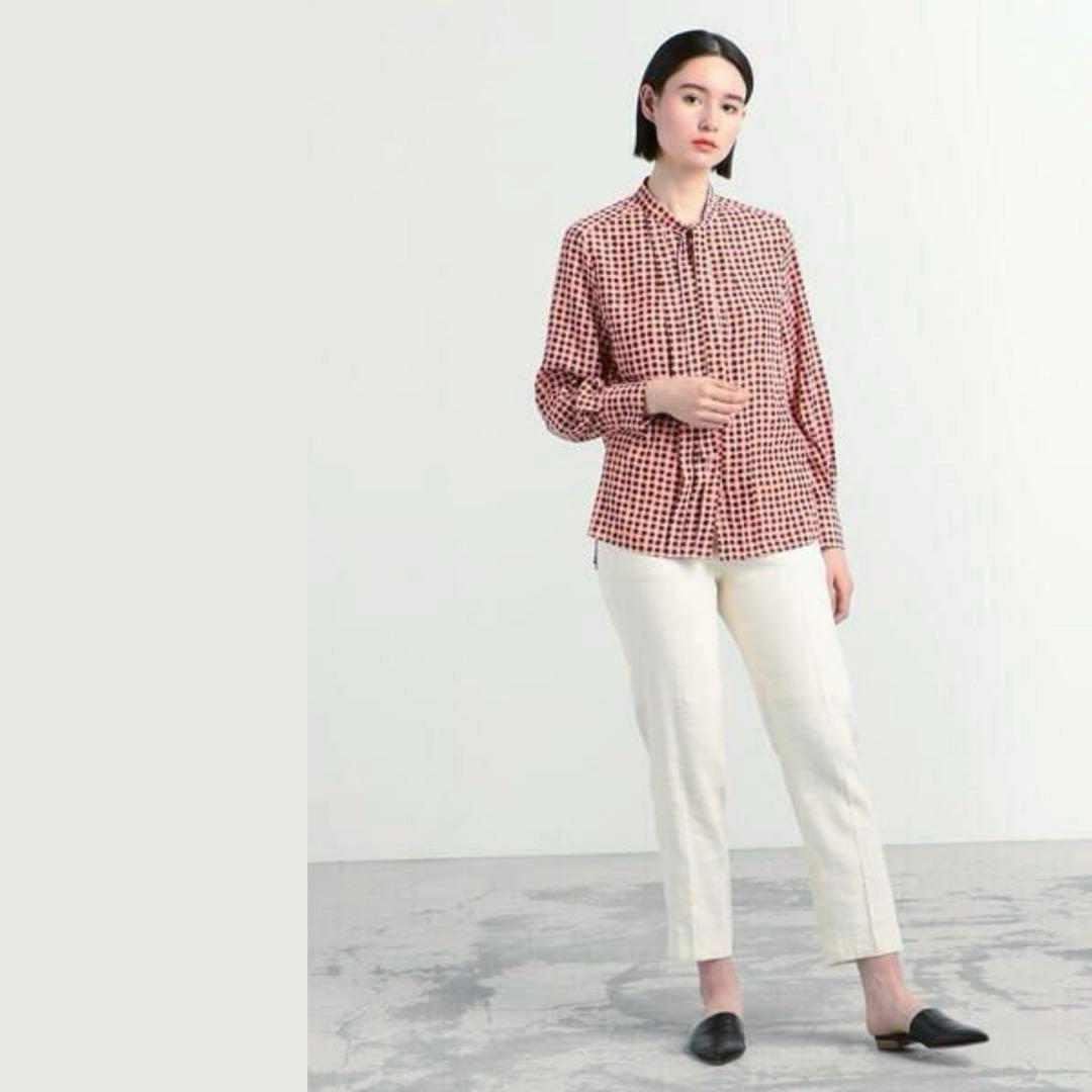 美品】トゥモローランドBallseyボールジィボウタイブラウスピンクM