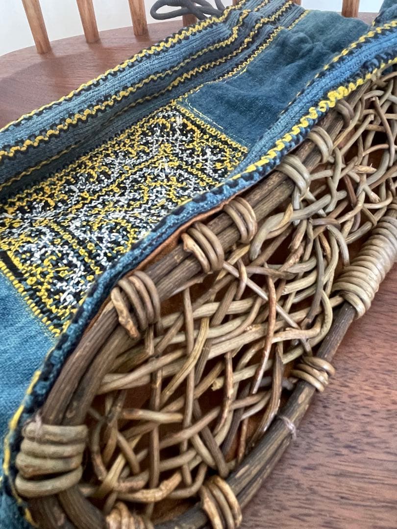 巾着　宮下敏子さん作　葛篭藤