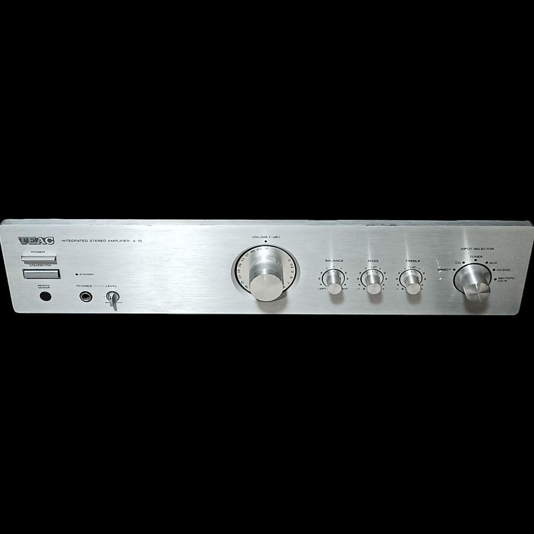 TEAC A-1D　リモコン付き　動作品 TEAC A-H01 (Black) Stereo integrated amplifier with built-in DAC