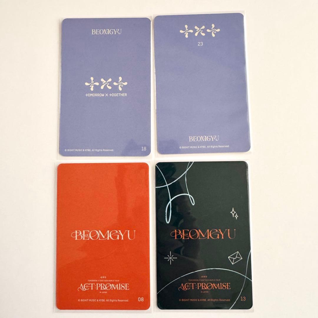 TXT ボムギュ ミニフォトカード - メルカリ