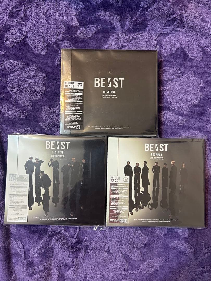 お値下げ中【トレカ付き】BE:FIRST BE:ST 3形態 ORIGINAL PACK