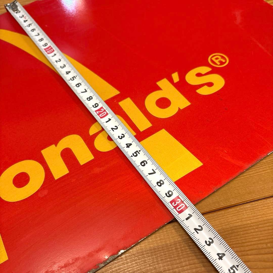 70/80年代 マクドナルド ロゴ 看板 USA ロードサイン ゴールデンアーチ