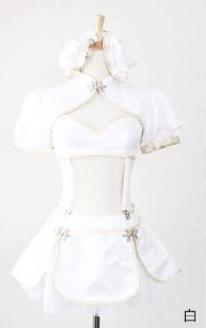 Alter Meサイバーチャイナコスプレ衣装ホワイト M企画 ハロウィンの