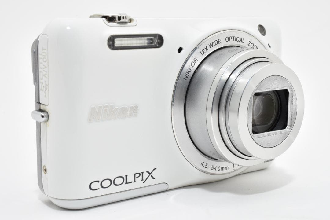 □ 美品 □ ニコン Nikon COOLPIX S6600 ナチュラルホワイト - メルカリ