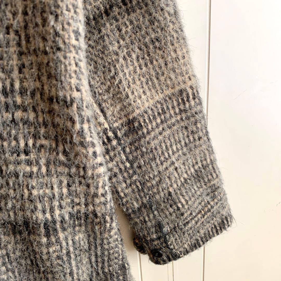 様 STEPHAN SCHNEIDER モヘア混 ウール フーディーコート - メルカリ