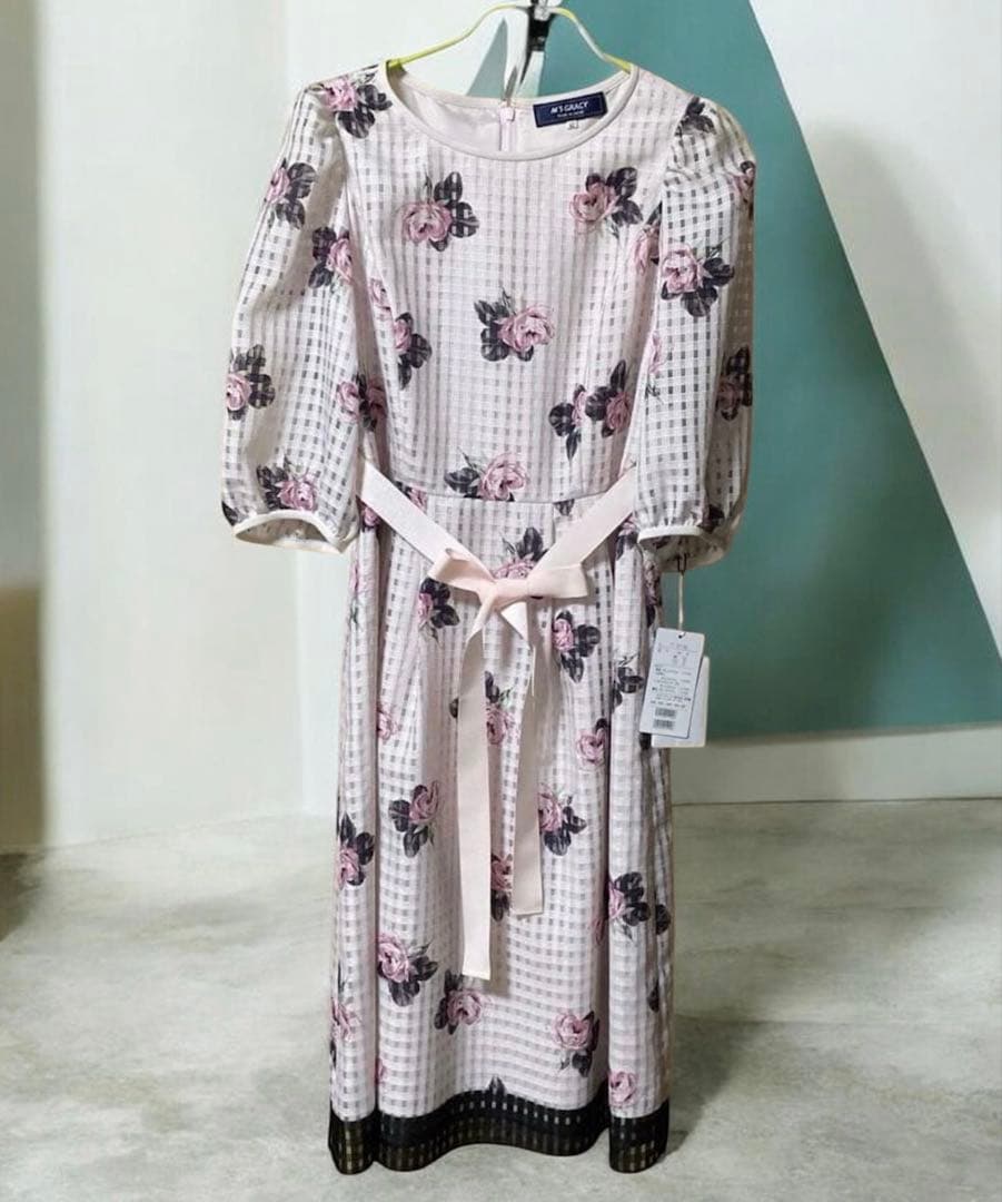 ♡エムズグレイシー♡新品花柄ワンピース♡42サイズ♡13号 楽天市場】花柄 ワンピース エムズグレイシーの通販