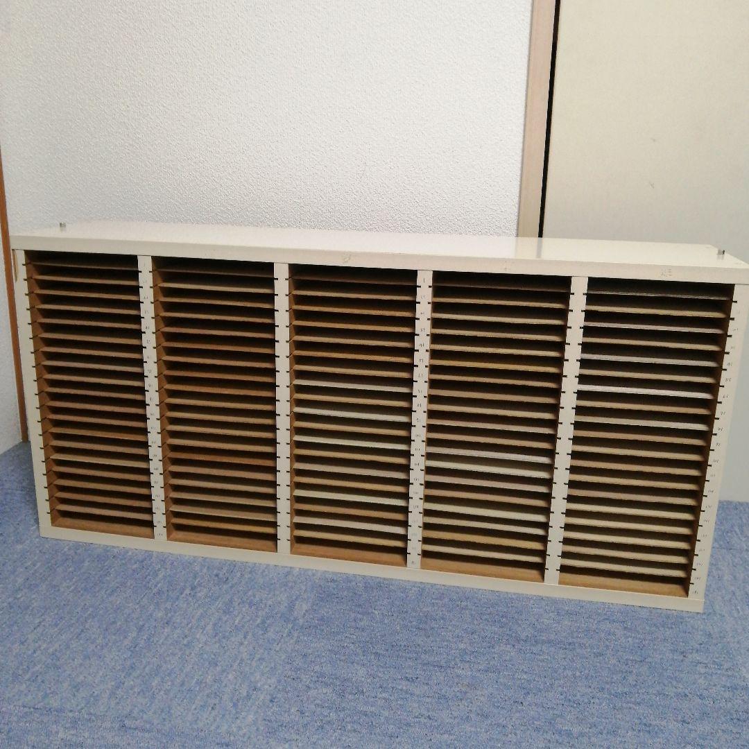 書類棚 学習塾 公文 学研 教材棚 5列20段 - メルカリ