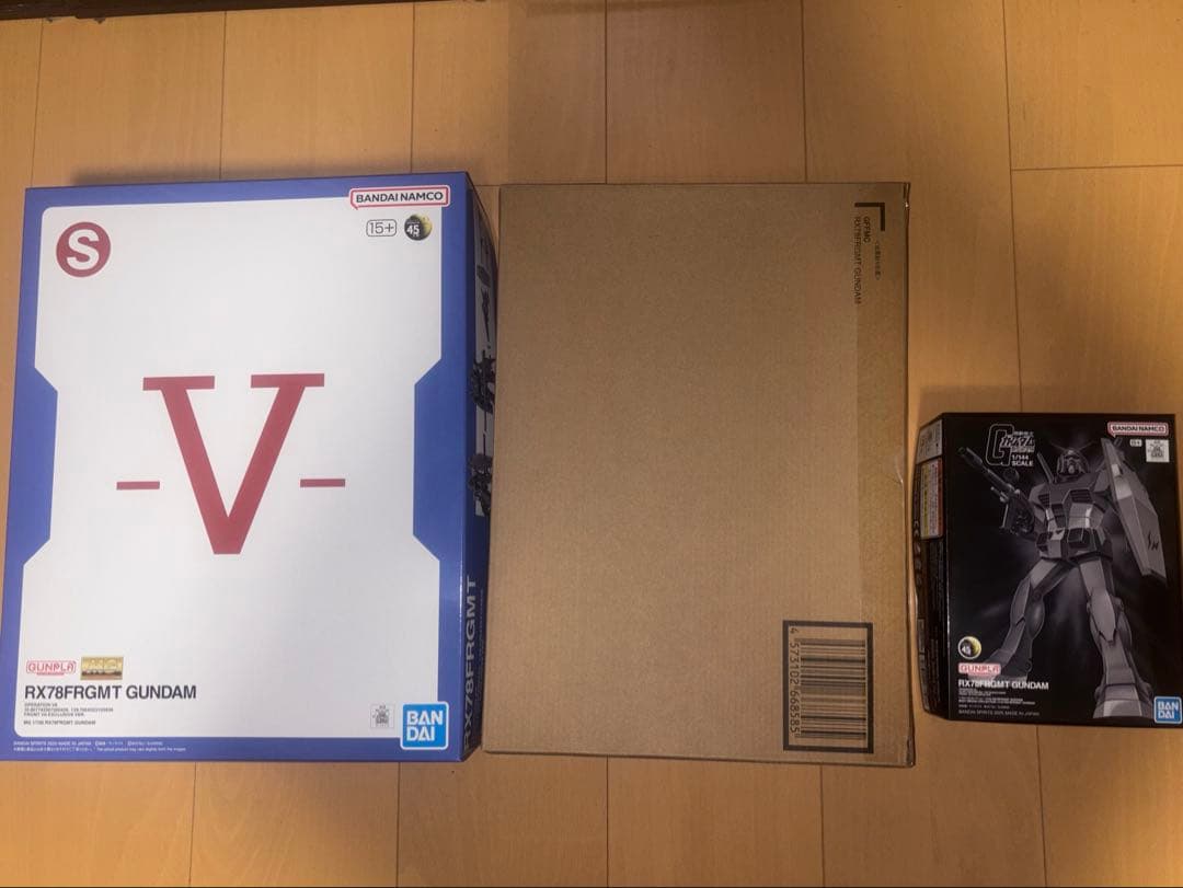 【3点セット】FRGMT GUNDAM ガンダム フラグメント　プラモ 抽選販売】GUNDAM FIX FIGURATION METAL COMPOSITE RX78FRGMT GUNDAM