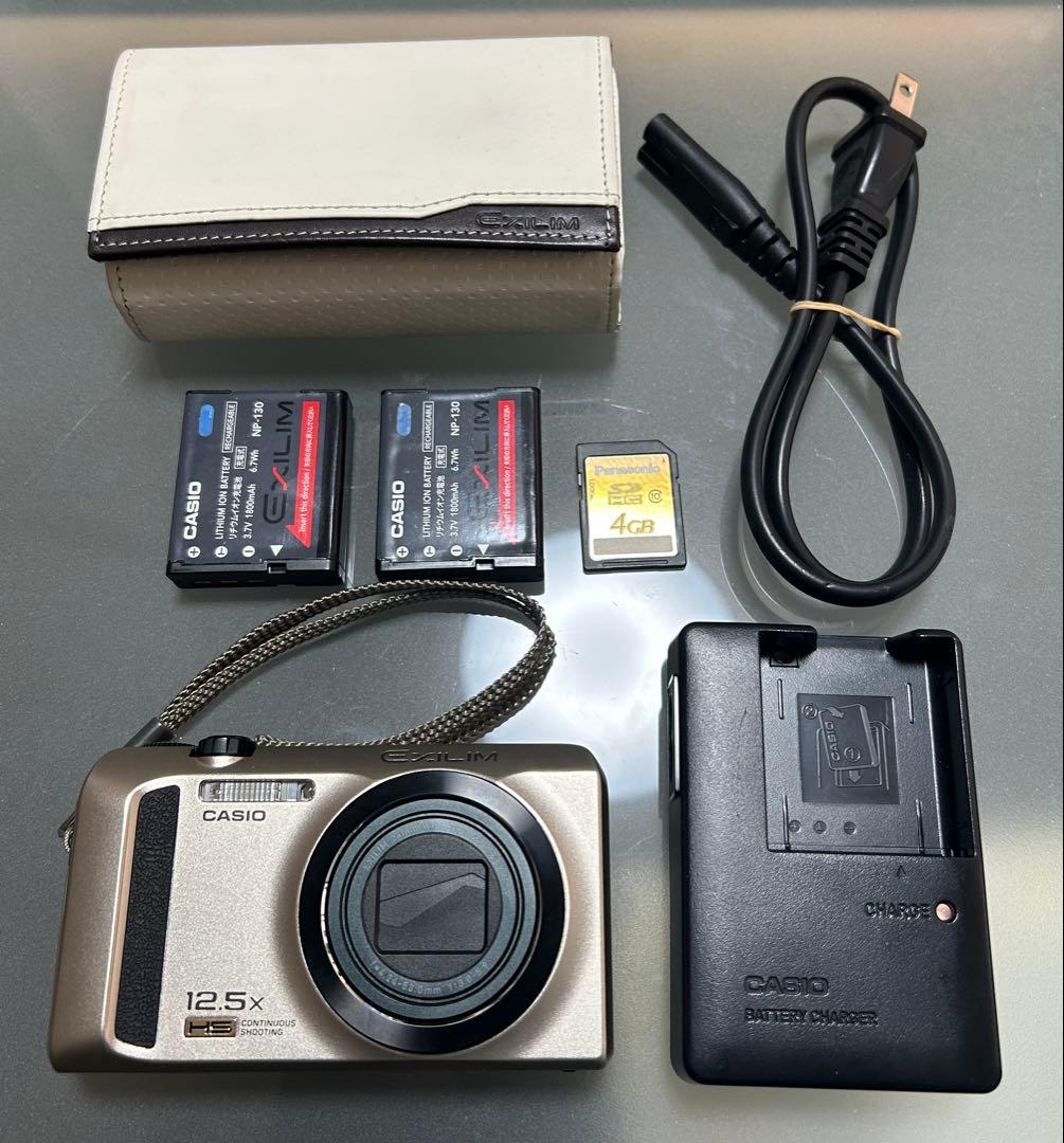 CASIO EXILIM EX-ZR300 HS バッテリー2個・ケース付 - メルカリ