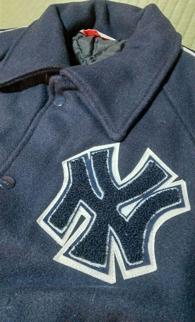 90sデッドストックmade in USA EMPIRE スタジャン NY印 アウ