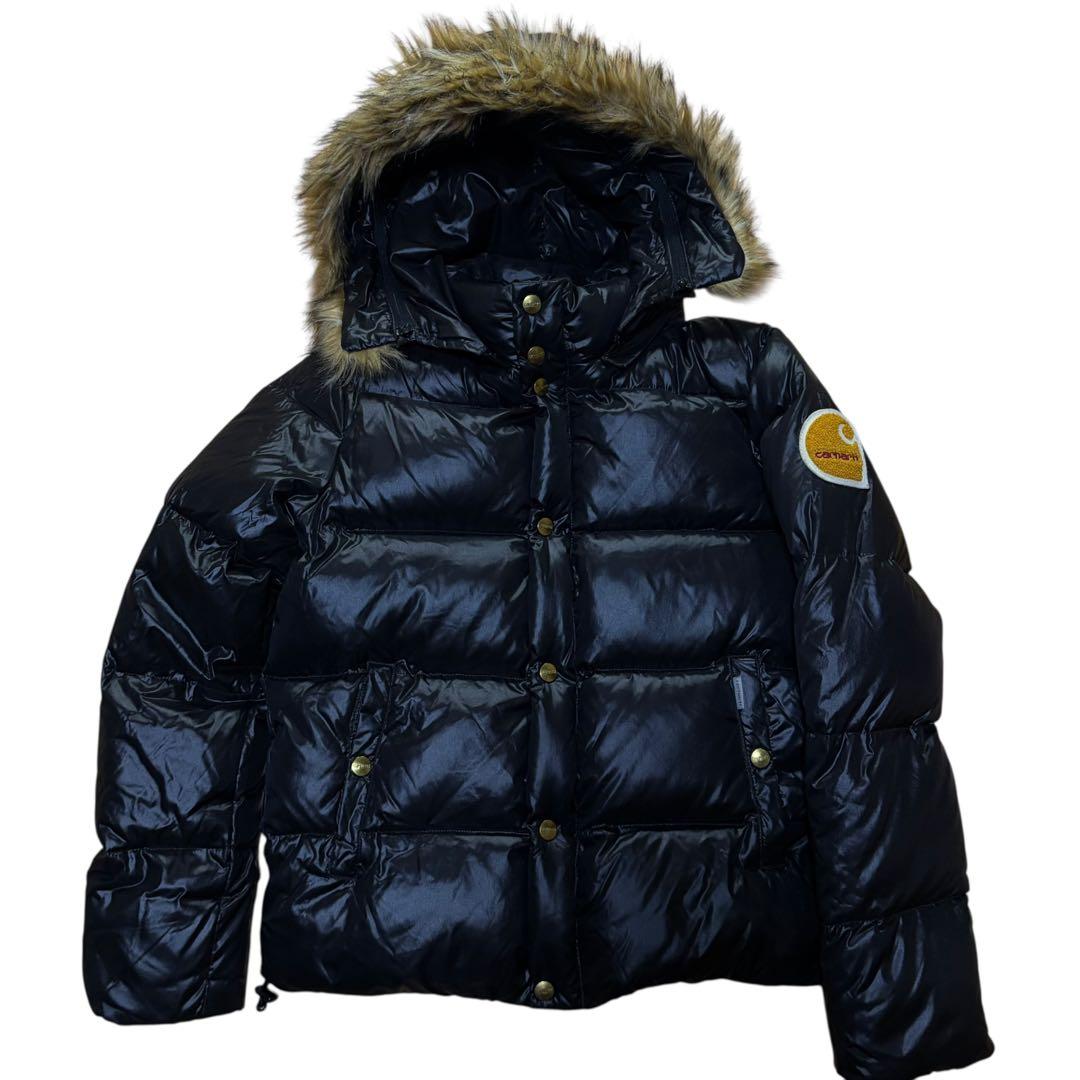 carhartt カーハート ファー ダウンジャケット y2k sofileta - メルカリ