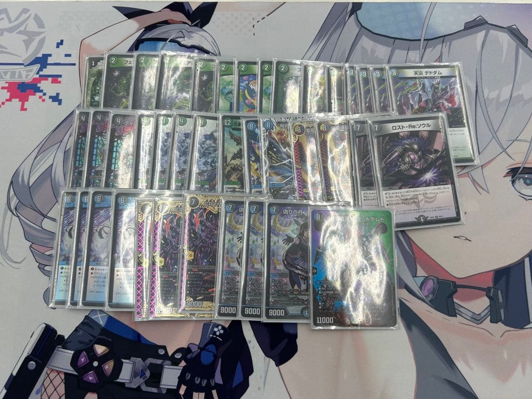 アナカラーインターステラ アナカラー デュエルマスターズ デッキ まとめ売り アナカラーインターステラ デッキ 40枚 アナカラーマルル 月ノ美兎