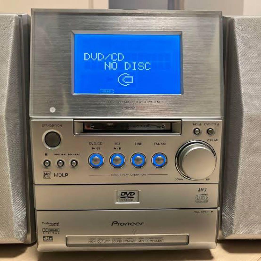 Pioneer パイオニア X-SV5DV DVD/CD/MD コンポ - メルカリ
