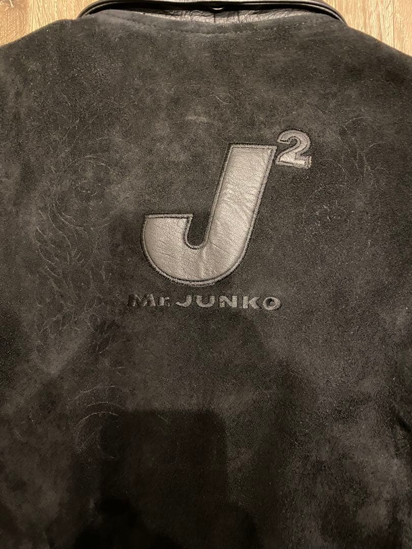 Mr.Junko スタジャン スエード レザージャケット 本革 80s - メルカリ