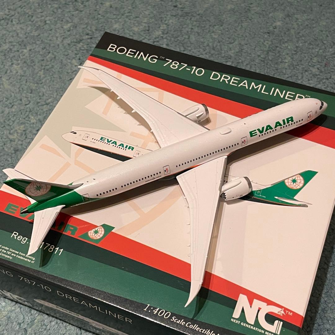 EVA AIR 787-10 エバー航空 ボーイング NG 1:400 - メルカリ