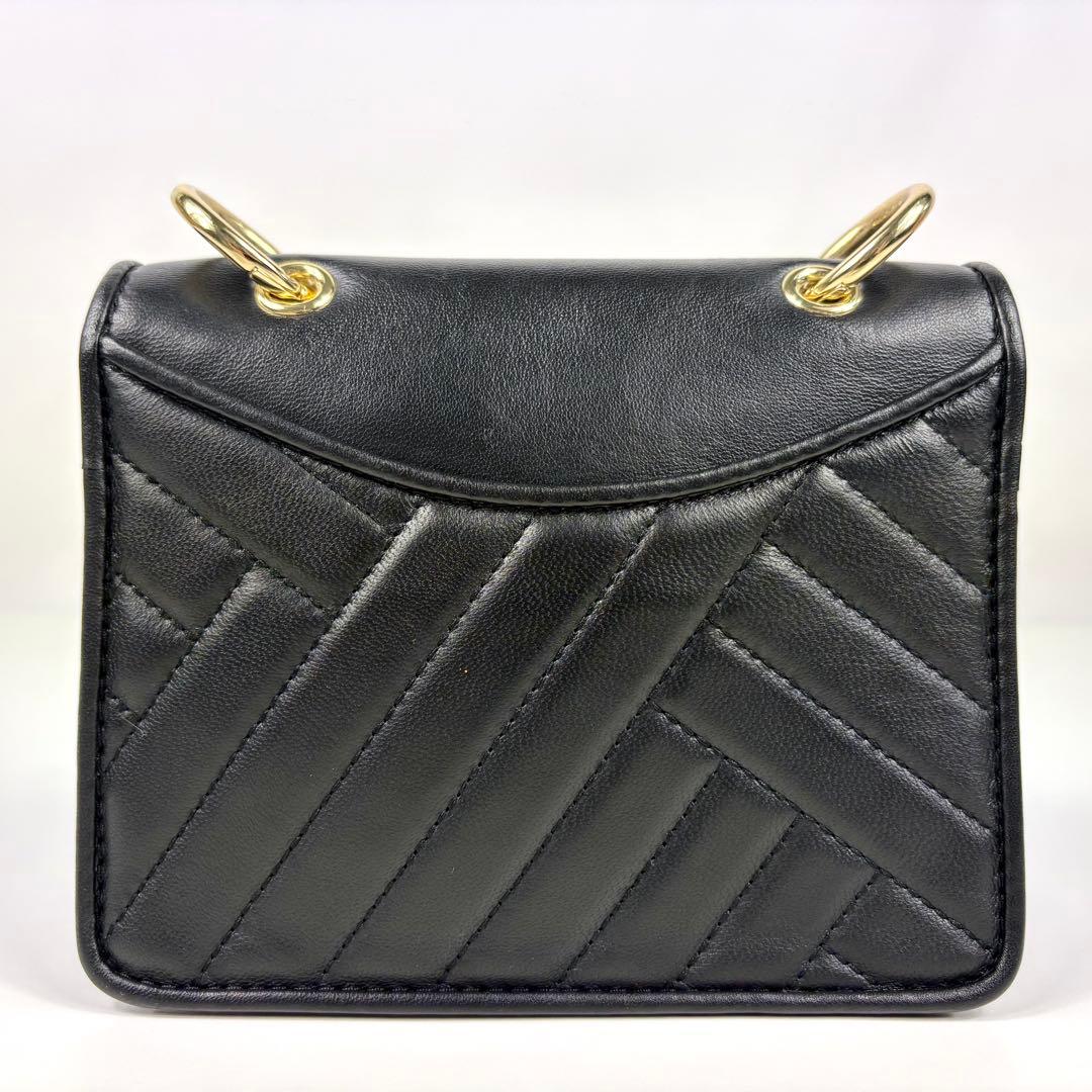 極美品 トリーバーチ 2way ショルダーバッグ キルティング レザー