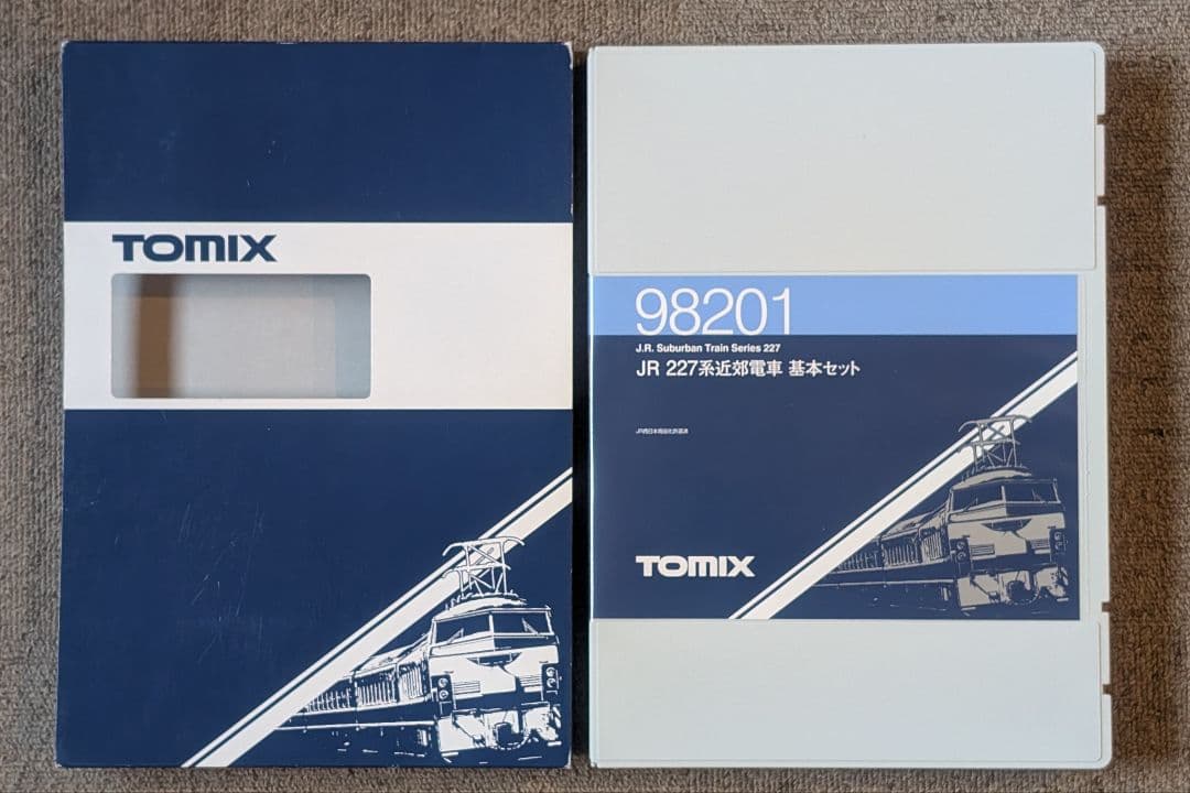 TOMIX 98201 227系近郊電車 基本セット 純正室内灯取り付け済 - メルカリ