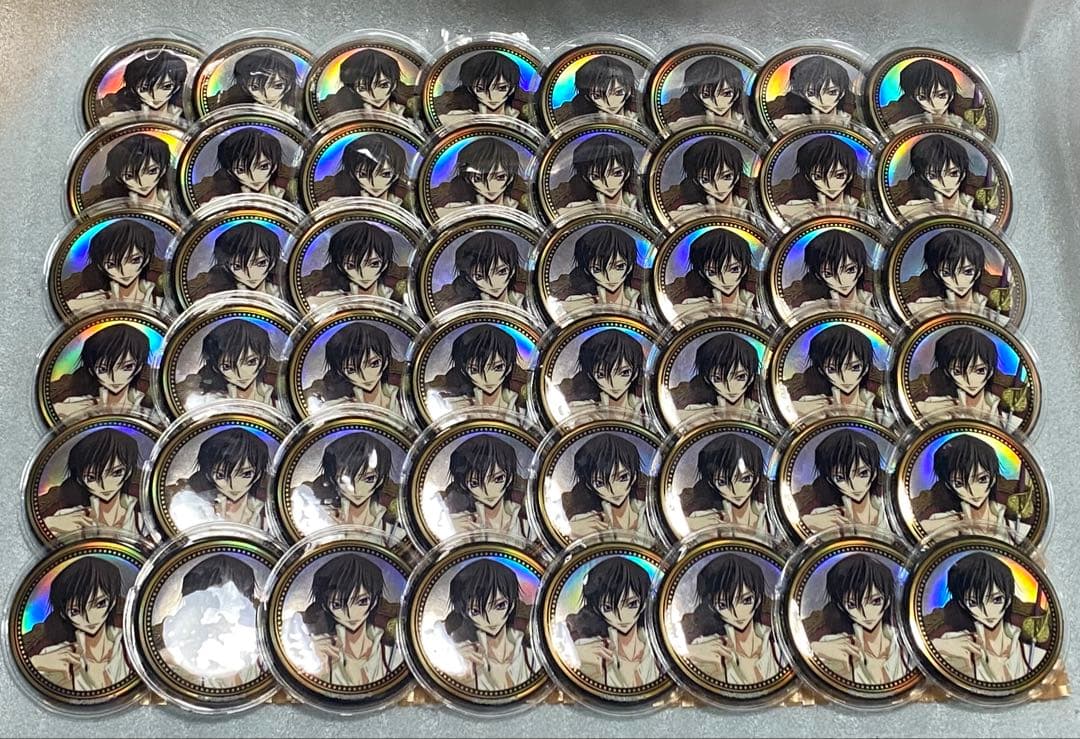 ギアス　コードギアス　ギラギラ缶バッジ　缶バッジ　セット　ルルーシュ　48点 ギアス コードギアス ギラギラ缶バッジ 缶バッジ セット ルルーシュ 48