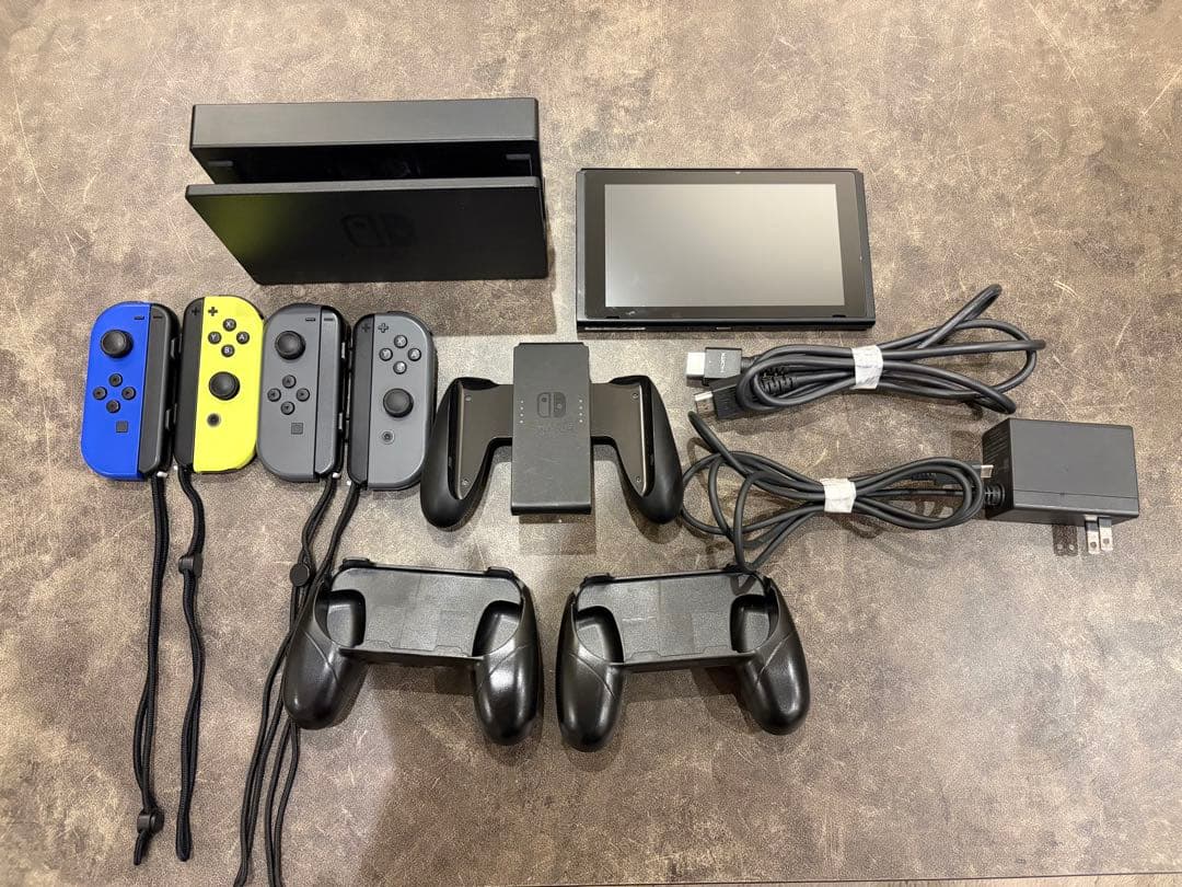 Nintendo Switch ブラック本体+追加Joy-Con2個+他 eXtremeRate Nintendo Switch 2対応ジョイコン交換フルセットシェル