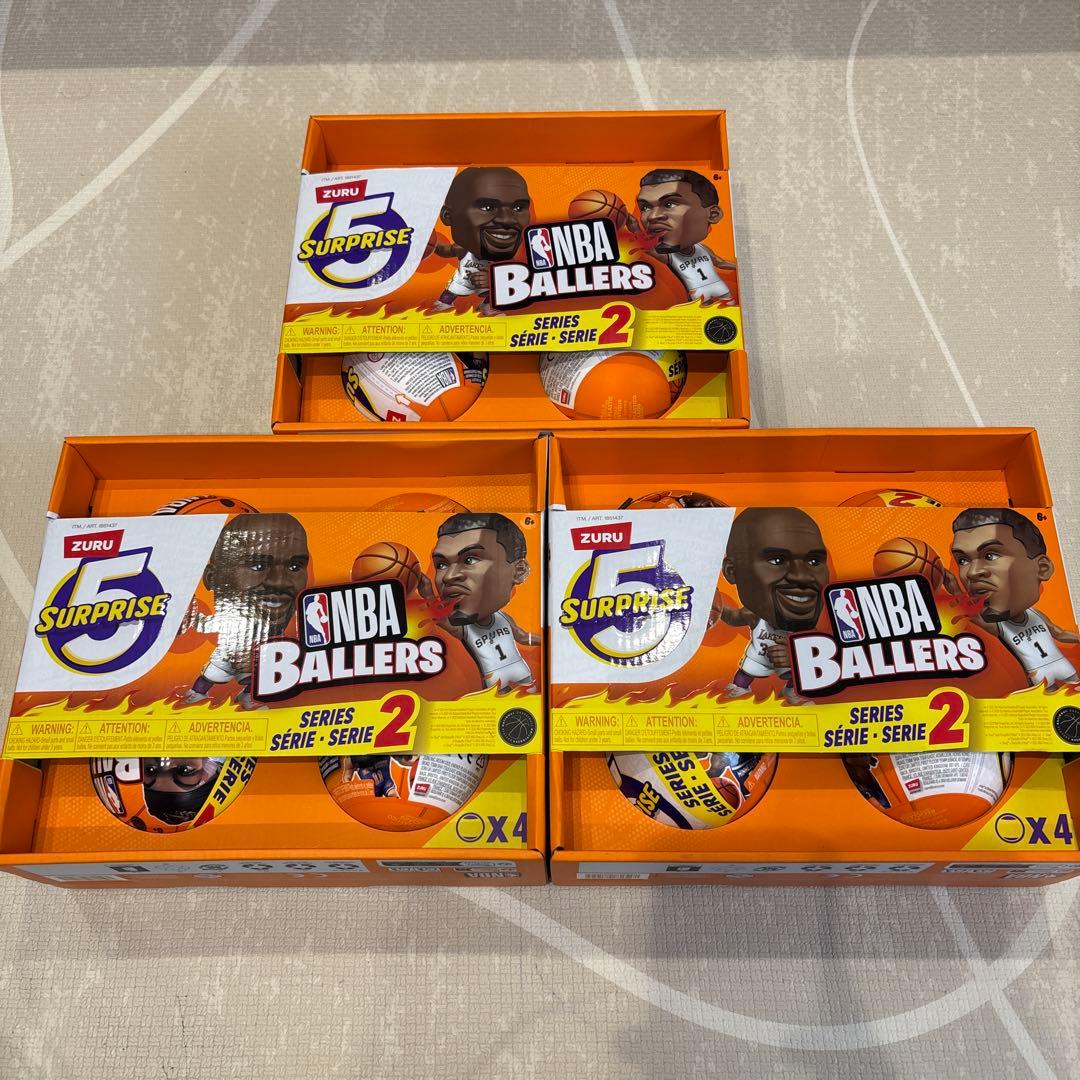 新品未開封！3セット！NBA Ballers 2 フィギュア Zuru 5 Surprise NBA BALLERS SERIES 2 ~ You Pick ~ Many prices