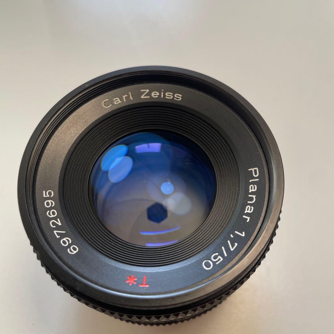 レンズ(単焦点) Carl Zeiss contax Planar 50mm f1.7 Zeiss 'Contax' Planar 50mm f/1.7, a fast, lightweight & low cost