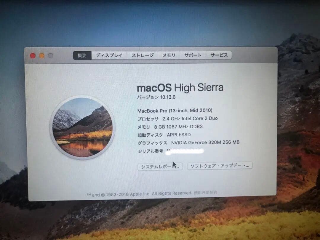 MacBook Pro (13-inch, Mid 2010)美品年末年始限定 - メルカリ